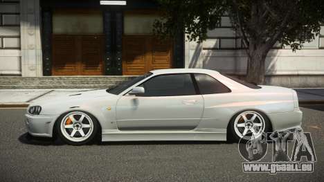 Nissan Skyline R34 GTR X-Style V1.1 pour GTA 4