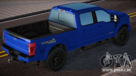 Ford Super Duty Tremor 2020 Blue für GTA San Andreas