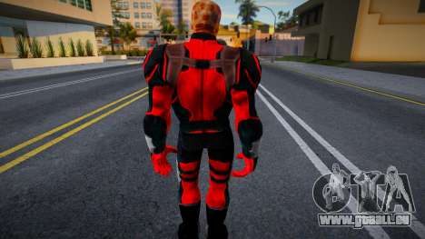 Deadpool Without Mask v1 für GTA San Andreas