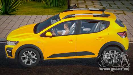 Dacia Sandero Stepway 2021 pour GTA San Andreas
