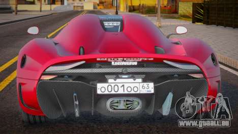 Koenigsegg Regera Rocket pour GTA San Andreas