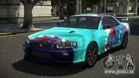 Nissan Skyline R34 XR-Z S13 pour GTA 4