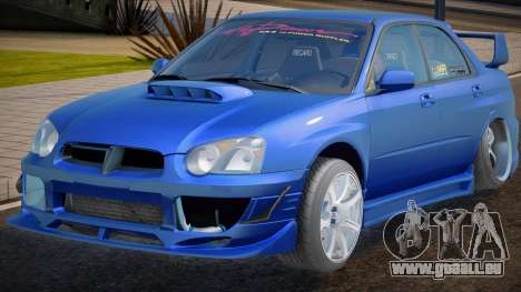 Subaru Impreza WRX STI BLUE für GTA San Andreas