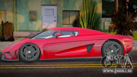 Koenigsegg Regera Rocket pour GTA San Andreas