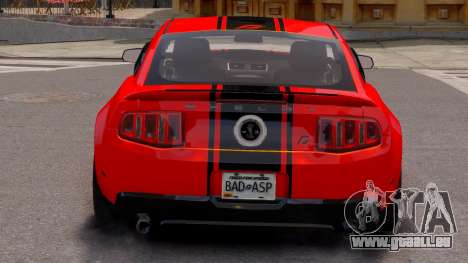 Shelby GT500 Super Snake NFS Edition Red pour GTA 4