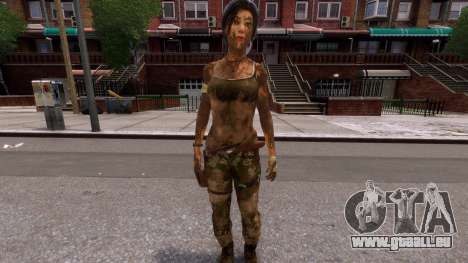 Lara Croft Hunter für GTA 4
