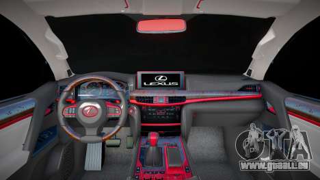 Lexus LX570 Cherke für GTA San Andreas