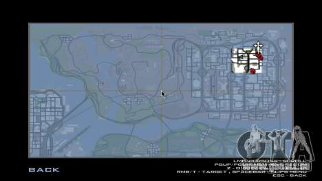 Automatisch erweiterte Karte - Automatische Kart für GTA San Andreas
