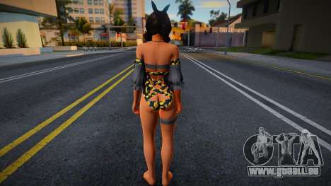 Josie Rizal in a sexy Simpsons swimsuit pour GTA San Andreas