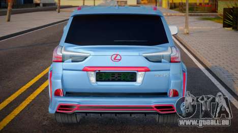 Lexus LX570 Cherke pour GTA San Andreas