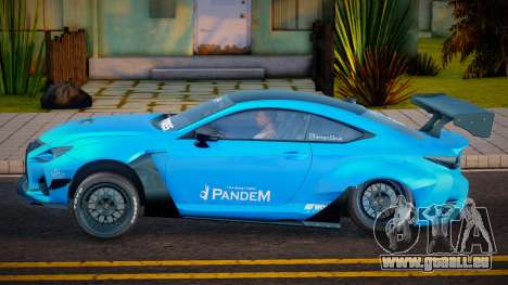 Lexus RC F Pandem pour GTA San Andreas
