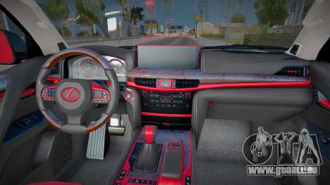 Lexus LX570 Oper Style pour GTA San Andreas
