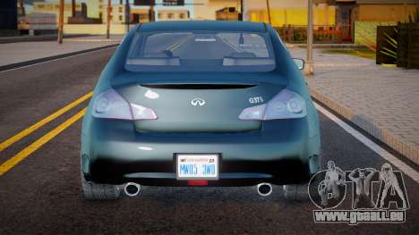 Infinity G37 Sedan für GTA San Andreas