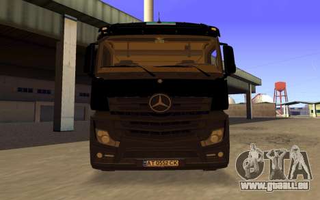 Mercedes-Benz Actros 2016 Black pour GTA San Andreas