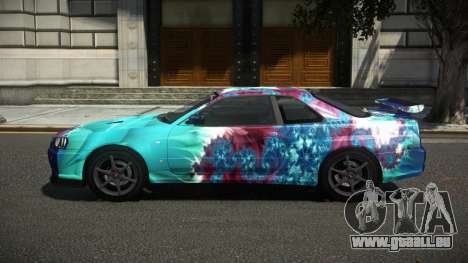 Nissan Skyline R34 XR-Z S13 für GTA 4