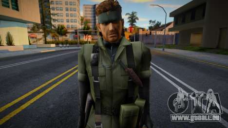 Naked Snake (with bandana and without eyepatch) pour GTA San Andreas