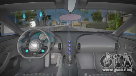 Bugatti Chiron Oper Style für GTA San Andreas