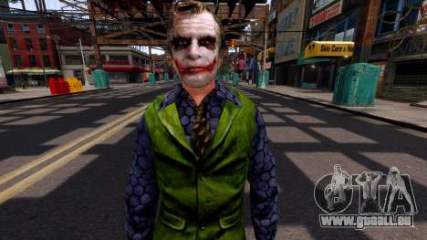 The Joker Skin v2.0 pour GTA 4