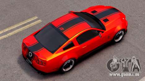 Shelby GT500 Super Snake NFS Edition Red für GTA 4