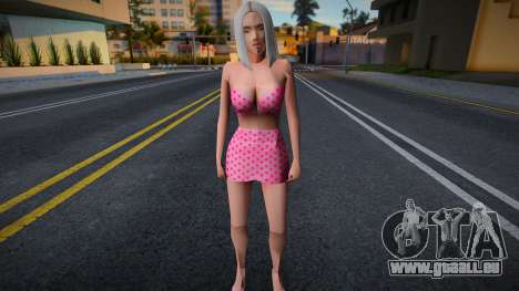 Mädchen im rosa Outfit für GTA San Andreas