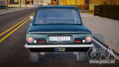 ZAZ-968 UKR Plate für GTA San Andreas