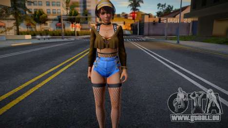 DOAXVV Patty - Gal Outfit (Rollable Hoodie) Chan für GTA San Andreas