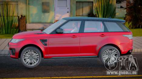 Land Rover Range Rover Sport SVR Red für GTA San Andreas