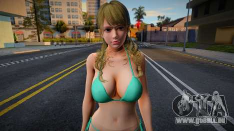 Monica in a green swimsuit pour GTA San Andreas