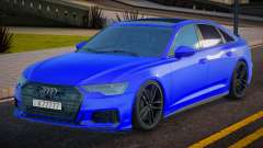 Audi A6 2019 FL VIP Plate für GTA San Andreas