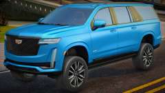 Cadillac Escalade Sport 2023 Blue pour GTA San Andreas