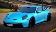 Porsche 911 GT3 2022 Blue Variant für GTA San Andreas