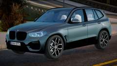 BMW X3 2021 Eurokennzeichen für GTA San Andreas
