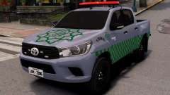 Toyota Hilux 2017, Tehran Municipality pour GTA 4