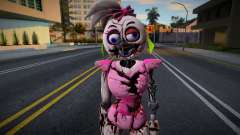 Shattered Glamrock Chica für GTA San Andreas