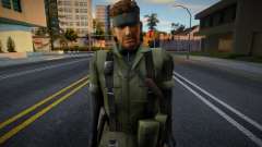 Naked Snake (with bandana and without eyepatch) für GTA San Andreas