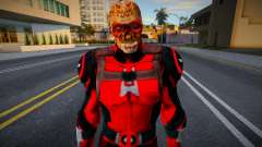 Deadpool Without Mask v1 pour GTA San Andreas
