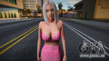 Mädchen im rosa Outfit für GTA San Andreas