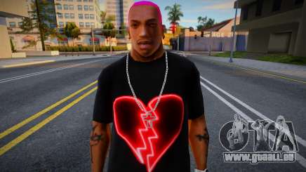 Heart T-Shirt für GTA San Andreas