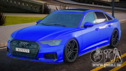 Audi A6 2019 FL VIP Plate für GTA San Andreas