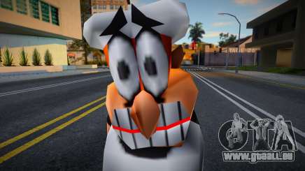 Peppino Spaghetti from Pizza Tower(Low-Poly) für GTA San Andreas