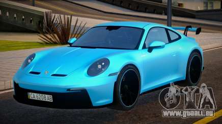 Porsche 911 GT3 2022 Blue Variant für GTA San Andreas