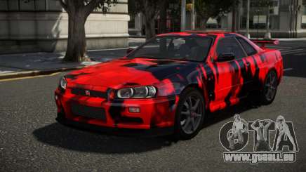 Nissan Skyline R34 XR-Z S8 für GTA 4