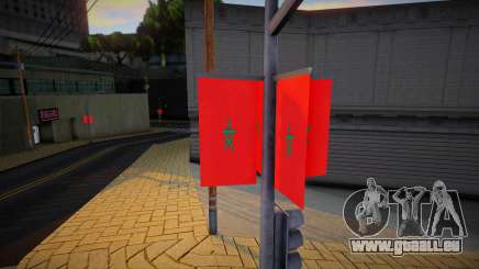 Replace Gay Flags With Morocco Flags für GTA San Andreas