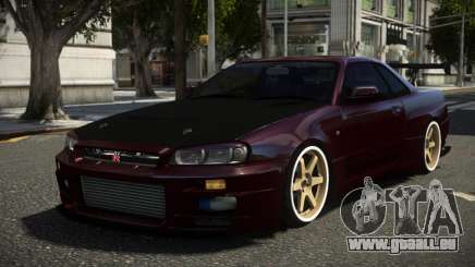 Nissan Skyline R34 GT-R Spec-V ST V1.2 für GTA 4