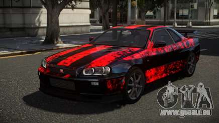 Nissan Skyline R34 XR-Z S9 für GTA 4