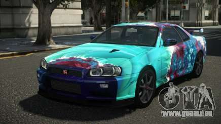 Nissan Skyline R34 XR-Z S13 für GTA 4