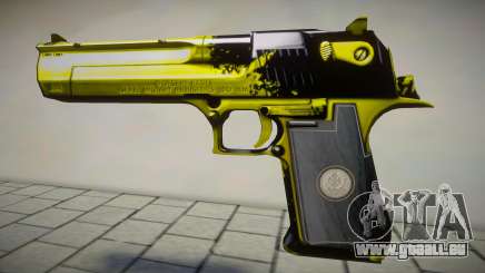 Deagle (Yellow-Black) Etexuro Mods pour GTA San Andreas