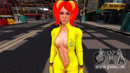 Redhead Juliet Starling in sport rider outfit für GTA 4