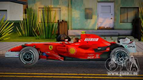 Ferrari F2007 für GTA San Andreas