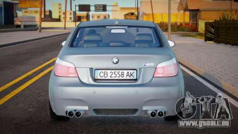 BMW M5 E60 UKR Plate für GTA San Andreas